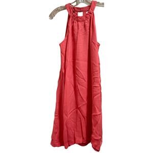 French Connection Soft Pink Sleeveless Halter Mini Dress - Size 2